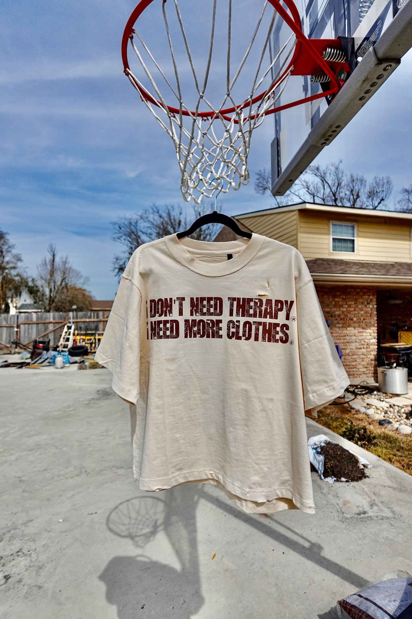 'RETAIL THERAPY' TEE (MARCH 7th @ 2pm) (SIGN UP FOR SMS)